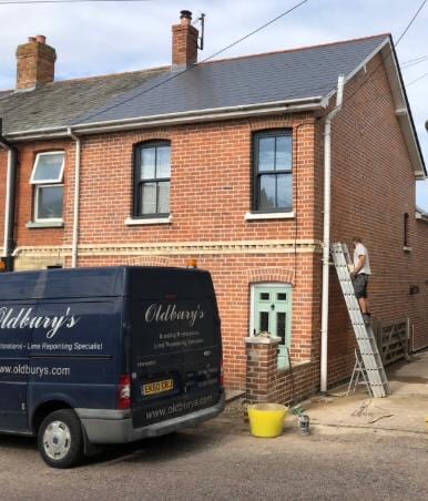 Lime Mortar and repointing services in Exmouth and Exeter